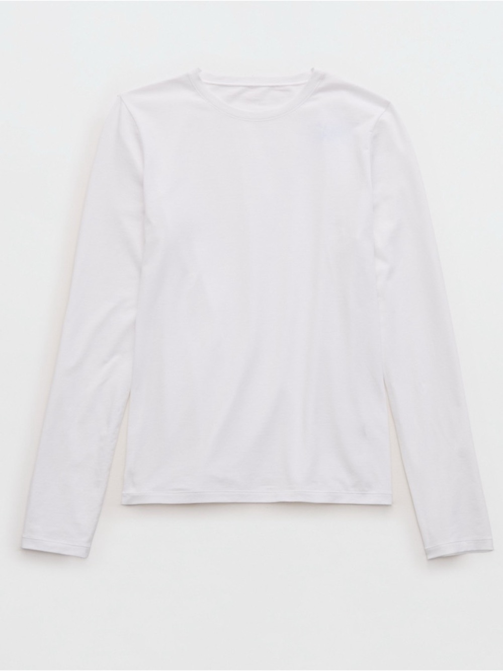 Aerie SMOOTHEZ Long Sleeve Crew Neck Top small NWOT